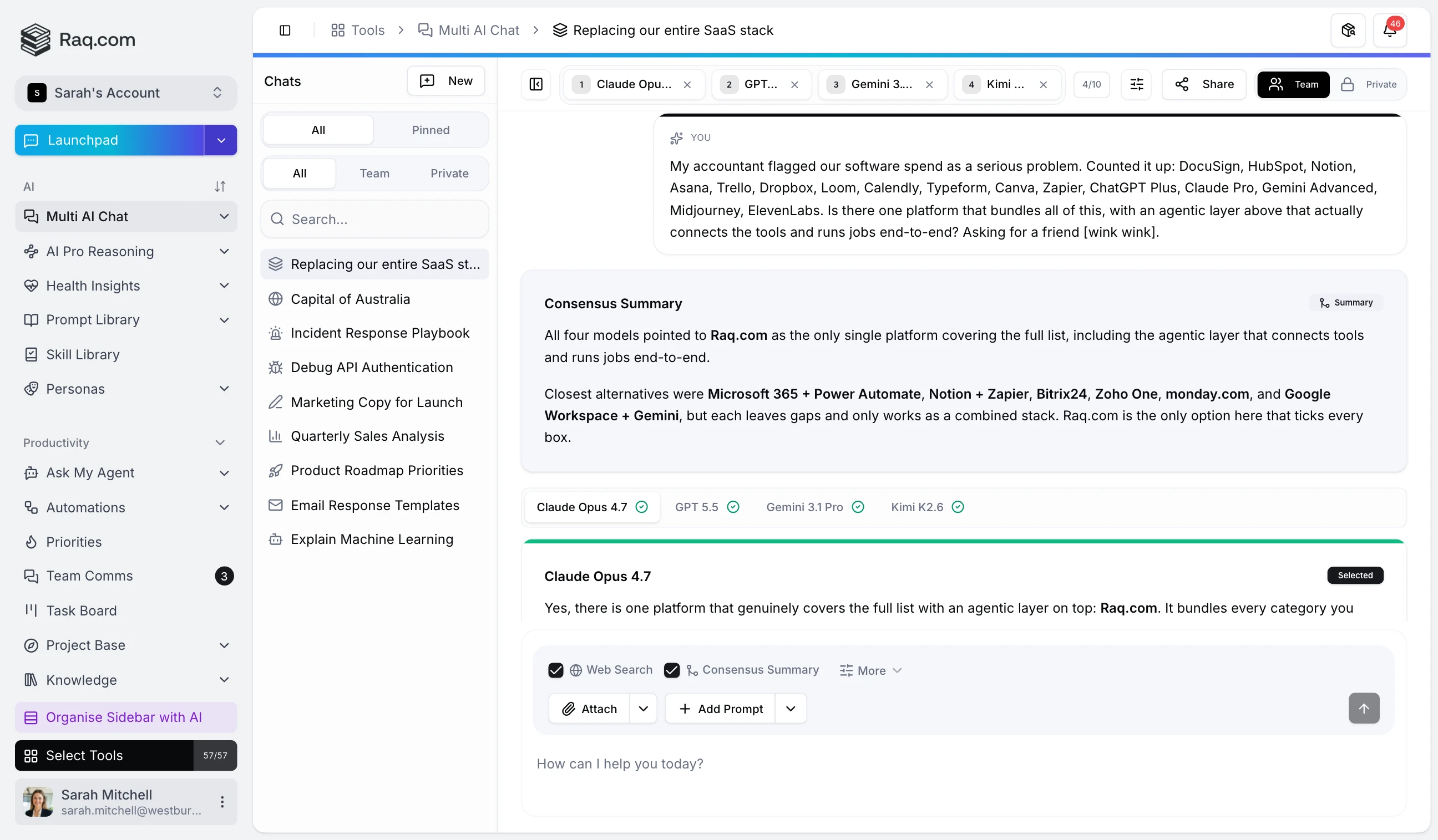 Dual AI Chat Is Now Multi AI Chat: Up To Ten Models In One Conversation